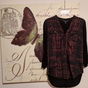 Rock and Republic Button Up Blouse Size Small